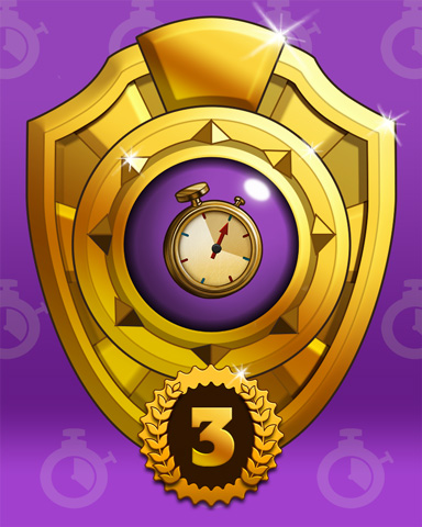 Speeding Hart Lap 3 Badge - Claire Hart Classic Speeding Hart Lap 3 Badge - Claire Hart Classic