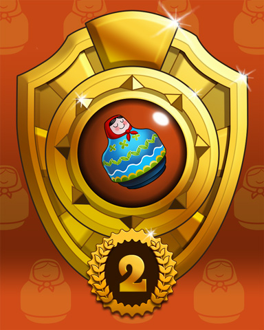 Trizzle Trek Lap 2 Badge - Trizzle Trizzle Trek Lap 2 Badge - Trizzle
