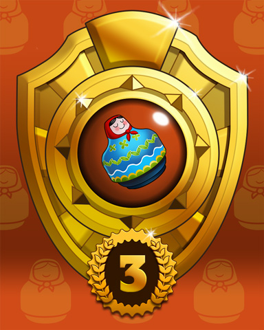 Trizzle Trek Lap 3 Badge - Trizzle Trizzle Trek Lap 3 Badge - Trizzle