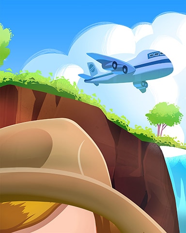 Australian Observation 10 Badge - Jet Set Solitaire