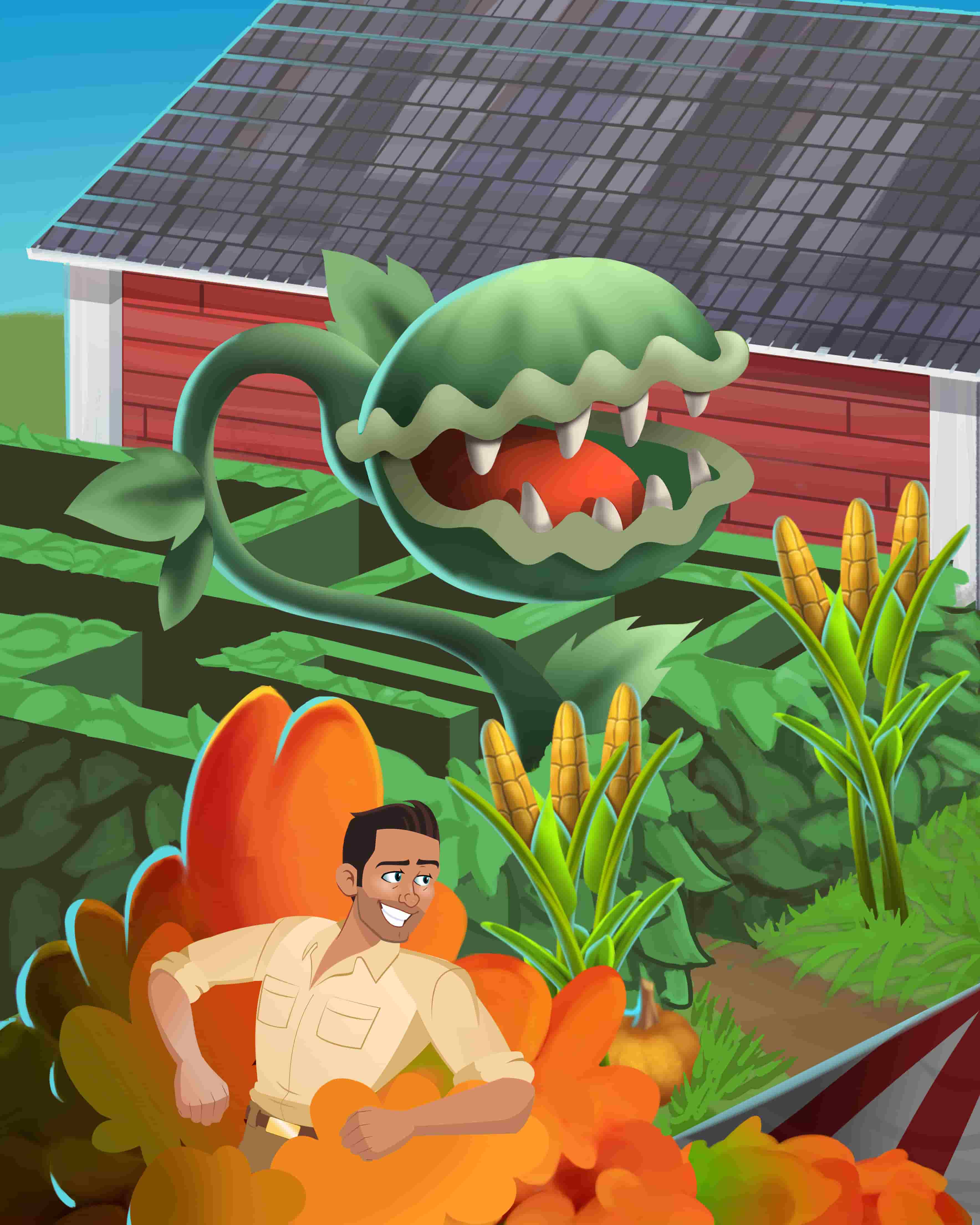 Pumpkin Festival Badge 7 - Tri-Peaks Solitaire HD