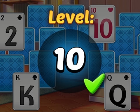 Level 10 Badge - Solitaire Home Story Level 10 Badge - Solitaire Home Story