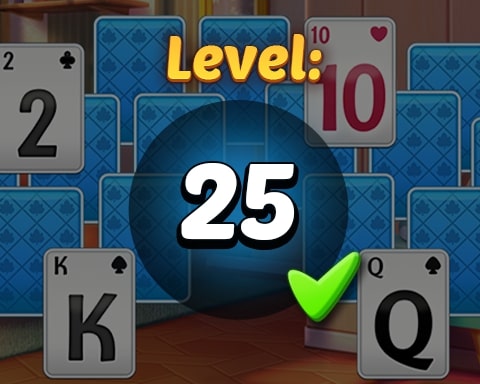 Level 25 Badge - Solitaire Home Story Level 25 Badge - Solitaire Home Story