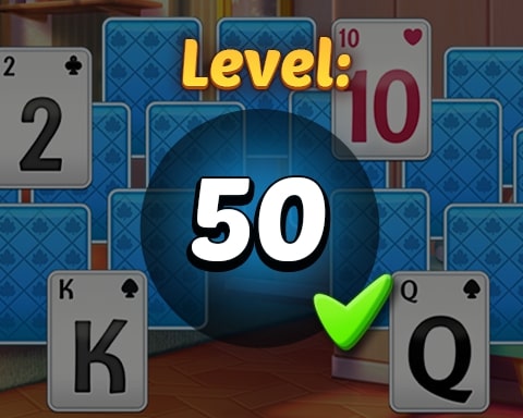 Level 50 Badge - Solitaire Home Story Level 50 Badge - Solitaire Home Story