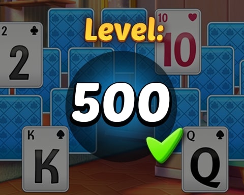 Level 500 Badge - Solitaire Home Story Level 500 Badge - Solitaire Home Story