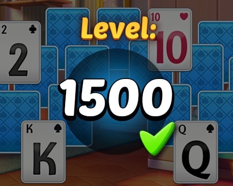 Level 1500 Badge - Solitaire Home Story Level 1500 Badge - Solitaire Home Story