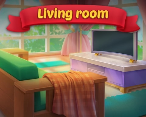 Livingroom Badge - Solitaire Home Story Livingroom Badge - Solitaire Home Story