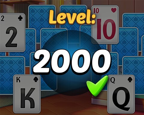 Level 2000 Badge - Solitaire Home Story Level 2000 Badge - Solitaire Home Story