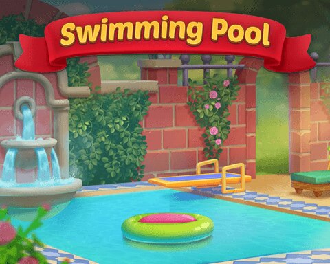 Swimming Pool Badge - Solitaire Home Story Swimming Pool Badge - Solitaire Home Story
