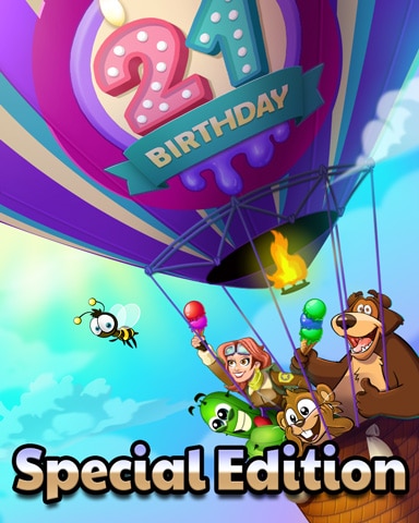 Pogo 21 Year Anniversary Badge Pogo 21 Year Anniversary Badge