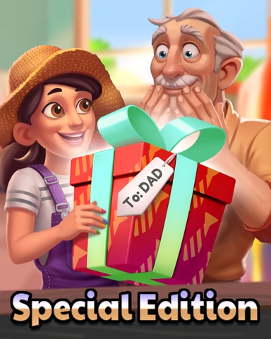 Father's Day 2026 Gift Badge - Card Scramble: Viola's Diner