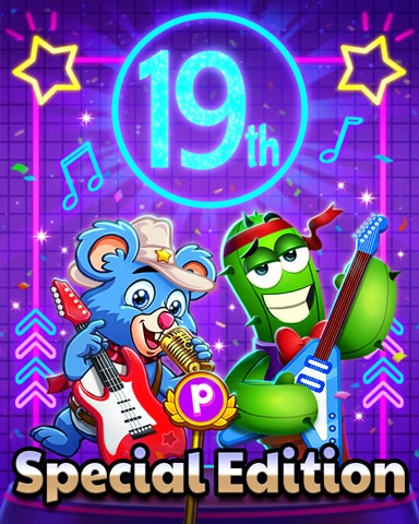 Pogo Club Time Rewards Year 19 Badge Pogo Club Time Rewards Year 19 Badge