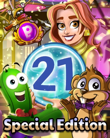 Pogo Club Time Rewards Year 21 Badge Pogo Club Time Rewards Year 21 Badge