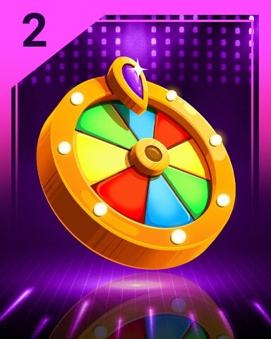 Lucky Spinner 2 Badge - Sweet Tooth Town Lucky Spinner 2 Badge - Sweet Tooth Town