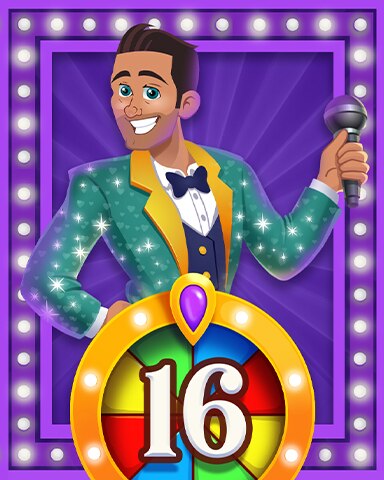 Pogo 16 Spins Badge