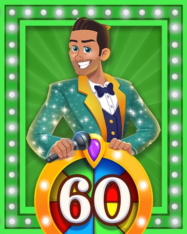 Pogo 60 Spins Badge