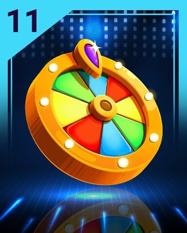 Lucky Spinner 11 Badge - Poker Town Lucky Spinner 11 Badge - Poker Town