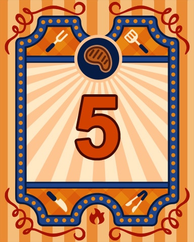 Grill Masters Badge 5 - Garden Blast Grill Masters Badge 5 - Garden Blast
