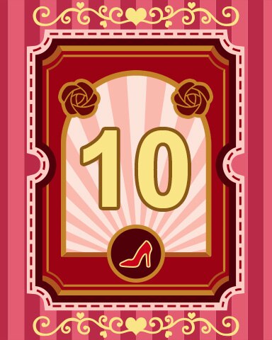 Fairy Tale Ball Badge 10 - Lucky Cat Bingo