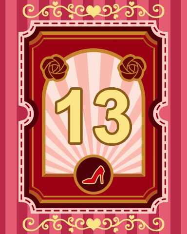 Fairy Tale Ball Badge 13 - Solitaire Home Story