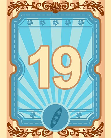 Surfing Competition Badge 19 - Wheel Of Fortune: Pogo&trade; Edition