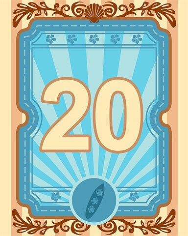Surfing Competition Badge 20 - Wheel Of Fortune: Pogo&trade; Edition