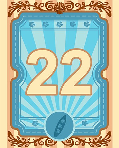 Surfing Competition Badge 22 - Bejeweled Stars Surfing Competition Badge 22 - Bejeweled Stars