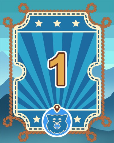 Great Parks 1 Badge - Tri-Peaks Solitaire HD Great Parks 1 Badge - Tri-Peaks Solitaire HD