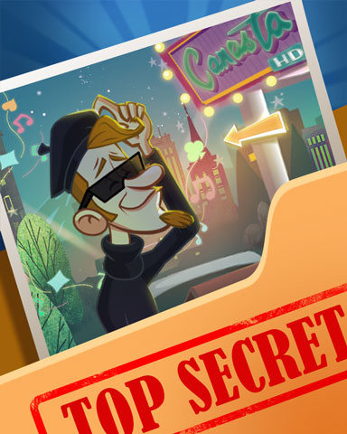 Pogo Beatnick On The Town Badge