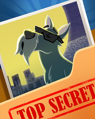 Pogo Howling At The Moon Top Secrete Badge Pogo Howling At The Moon Top Secrete Badge