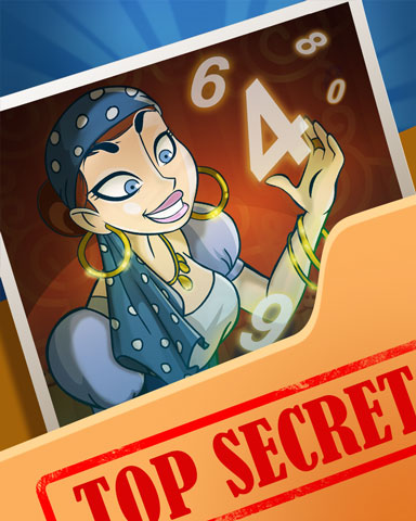 Pogo Pam's Fortunes Badge Pogo Pam's Fortunes Badge