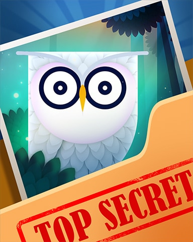 Pogo Owl Eyes Top Secret Badge Pogo Owl Eyes Top Secret Badge