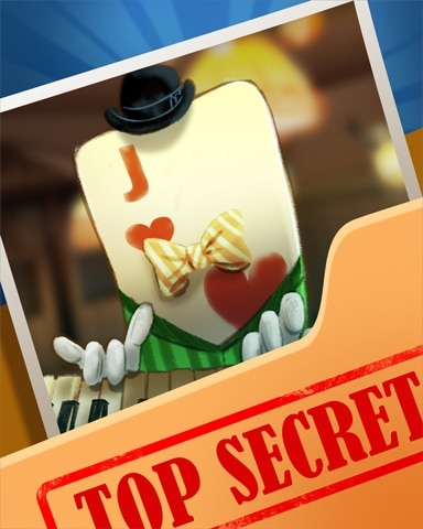 Pogo Piano Card Top Secret Badge Pogo Piano Card Top Secret Badge