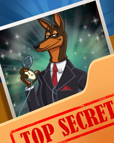 Pogo Spats' Secrets Badge Pogo Spats' Secrets Badge