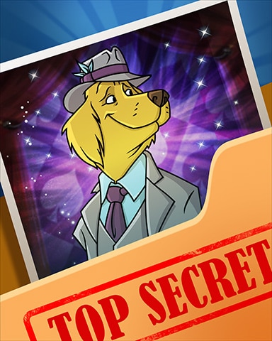 Pogo Golden Jack Top Secret Badge Pogo Golden Jack Top Secret Badge