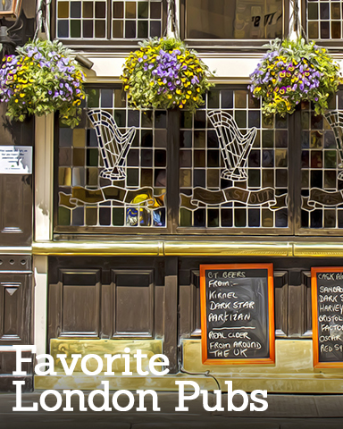 Favorite London Pubs Badge - Royal Wedding: One Year Later Favorite London Pubs Badge - Royal Wedding: One Year Later