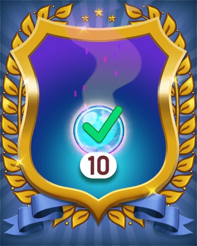 Complete 10 Tasks Badge - Merge Academy Complete 10 Tasks Badge - Merge Academy