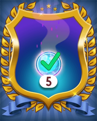 Complete 5 Tasks Badge - Merge Academy Complete 5 Tasks Badge - Merge Academy