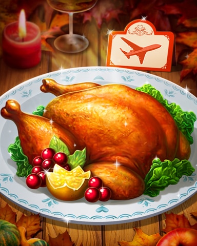 Thanksgiving Turkey Badge - First Class Solitaire HD Thanksgiving Turkey Badge - First Class Solitaire HD