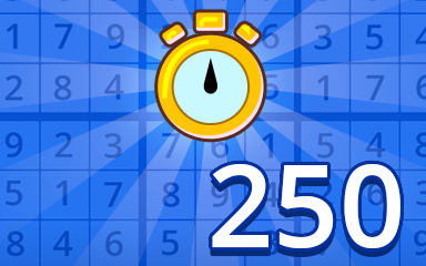 Fast Beginner 250 Badge - Pogo Daily Sudoku Fast Beginner 250 Badge - Pogo Daily Sudoku
