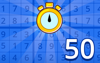 Fast Beginner 50 Badge - Pogo Daily Sudoku Fast Beginner 50 Badge - Pogo Daily Sudoku