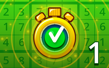 Fast Easy 1 Badge - Pogo Daily Sudoku Fast Easy 1 Badge - Pogo Daily Sudoku