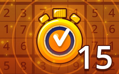 Fast Medium 15 Badge - Pogo Daily Sudoku Fast Medium 15 Badge - Pogo Daily Sudoku