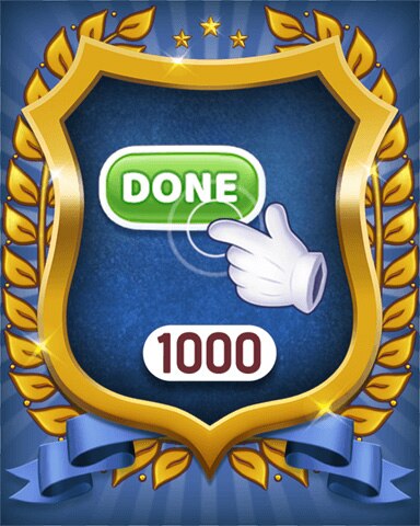 Complete Orders 1000 Badge - Merge Academy Complete Orders 1000 Badge - Merge Academy