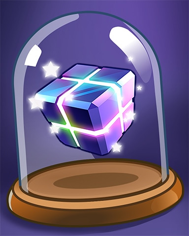 Helpful Hypercube Badge - Bejeweled Stars Helpful Hypercube Badge - Bejeweled Stars
