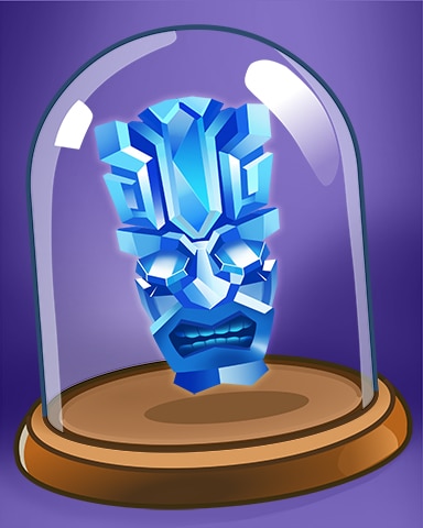 Crystal Tiki Badge - Bejeweled Stars Crystal Tiki Badge - Bejeweled Stars