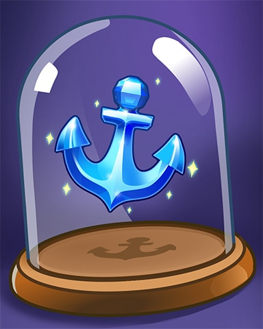 Anchor Gem Badge - Bejeweled Stars Anchor Gem Badge - Bejeweled Stars