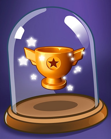Star Trophy Badge - Bejeweled Stars