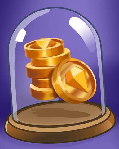 Bejeweled Stars Coins Badge - Bejeweled Stars Bejeweled Stars Coins Badge - Bejeweled Stars
