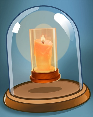 Library Candle Badge - Bookworm HD Library Candle Badge - Bookworm HD